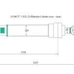 CAT320C bucket cylinder