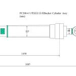 PC200-6 bucket cylinder