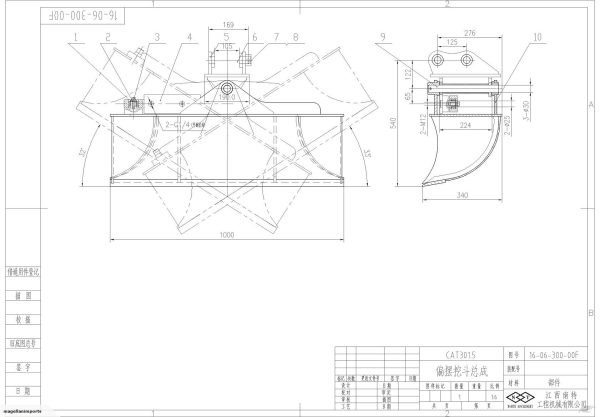 TBK-CAT301.5-1000 chart