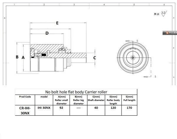 CR-IHI-30NX chart