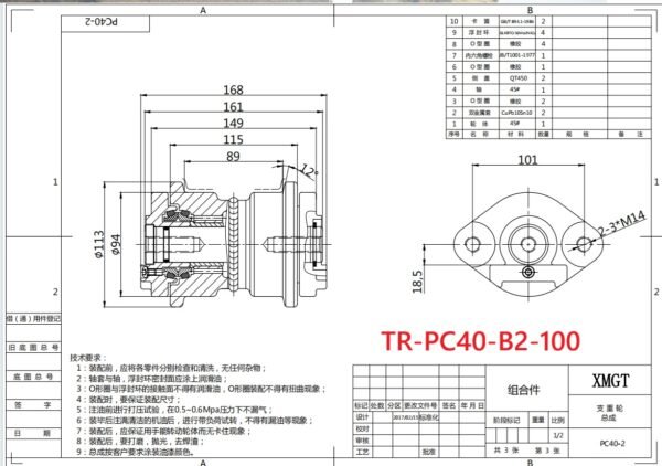 TR-PC40-B2-100-chart